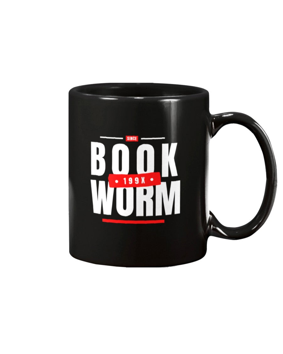 BOOK WORM since 199X - Mugs and Tote